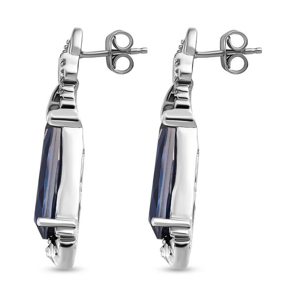 Ceylonfarbene Quarz-Ohrringe - 6.90 ct&nbsp; image number 4