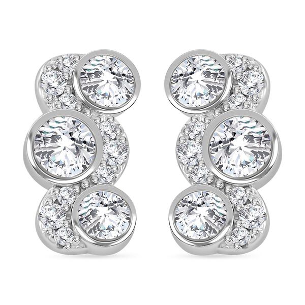 Moissanit Ohrringe - 0,73 ct.