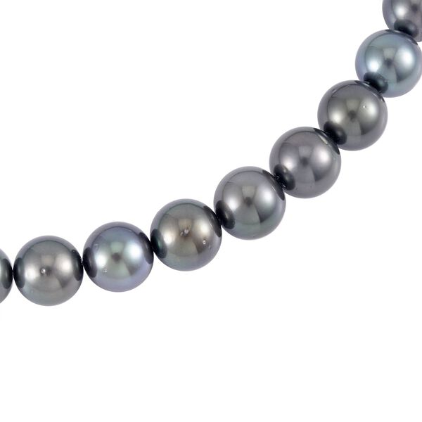 Limited Edition - 10-11 mm AAA AAA Tahiti Perlen Halskette, 45 cm image number 3