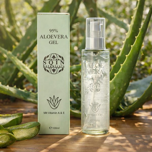 SQIN BOTANICALS Aloe-Vera-Gel mit Vitamin A und E, 100ml image number 2