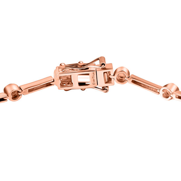 EverTrue 19cm Armband mit Diamantakzenten in Ros&eacute;goldton image number 4