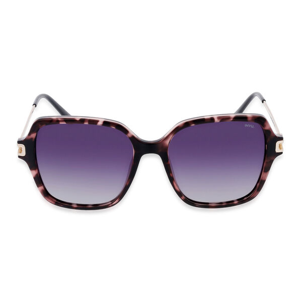 Sole und Luce - Swiss Eyewear - Transparente Ultra-Polarisierte Sonnenbrille, Lila Gold Demi image number 1