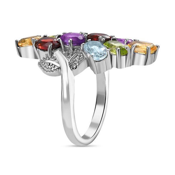 Mehrfarbiger Edelstein-Ring - 5,04 ct. image number 4