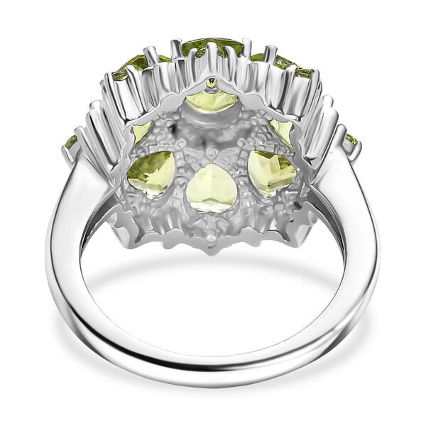 EverTrue nat&uuml;rlicher Peridot Ring und Anh&auml;nger image number 6