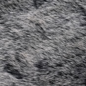 Kunstfell Teppich L&auml;ufer in wei&szlig;