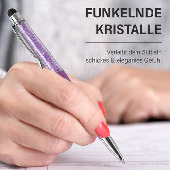 7er-Set Kristall Kugelschreiber