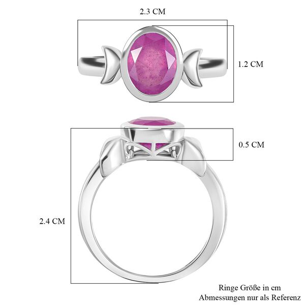D'Joy Ilakaka Rosa Saphir Ring - 3,82 ct. image number 7