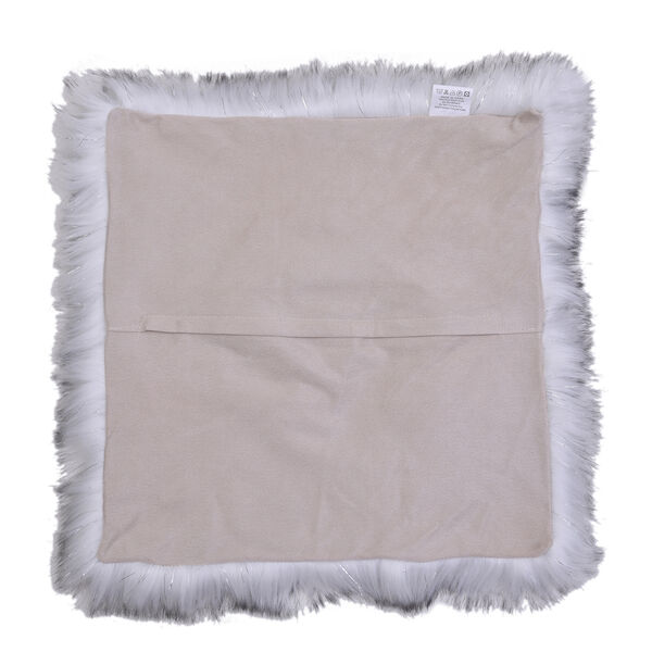 Luxus Kunstfell Glitzer Teppich, Gr&ouml;&szlig;e 100x180 cm, Silber weiss image number 6