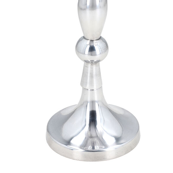 Aluminium Kerzenst&auml;nder &ndash; 5-armig, Klappbar, Nickel-Finish image number 4