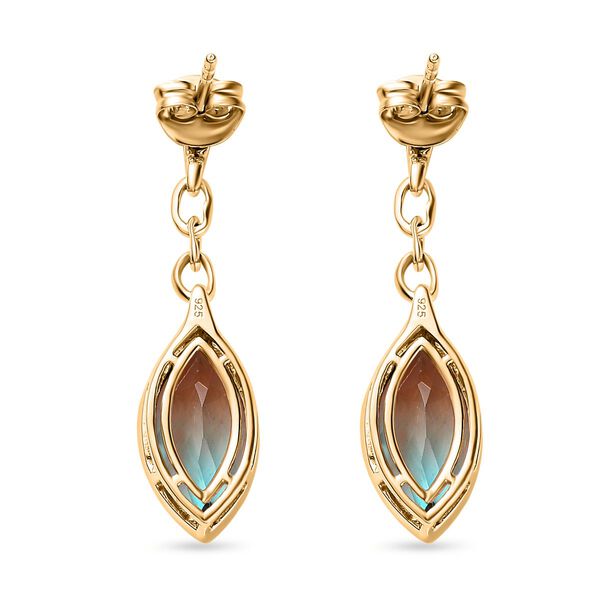 Aqua Terra Costa Quarz Ohrringe - 6,15 ct. image number 4