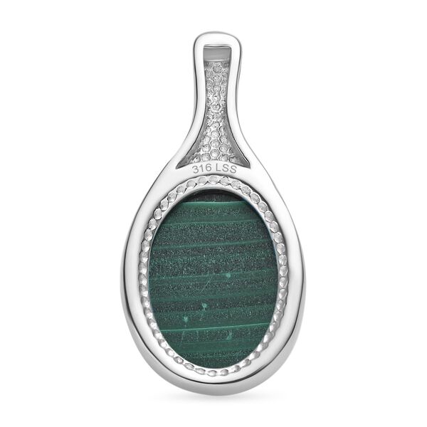 Malachit Schmuckset 316L Edelstahl ca. 30.00 ct image number 10