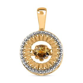 AA natürlicher, goldener Tansanit-Anhänger - 0,28 ct.