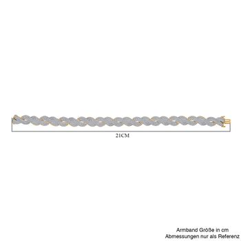 LUXURIANT SGL zertifiziertes SI-GH Labor Diamant 19cm Armband - 5 ct.