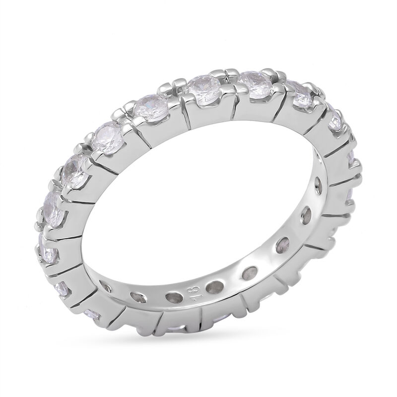 Lustro Stella - weißer Zirkonia-Ring, 925 Silber rhodiniert, ca. 0,51 ct image number 0