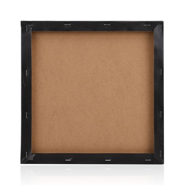 DIY Diamond Painting Leinwand, Mandala-Katze, mehrfarbig mit Glitzerakzenten, 29x29cm image number 4