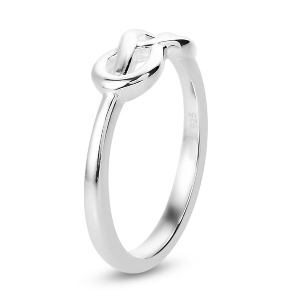 Unendlichkeits-Ring in 925 Silber image number 5