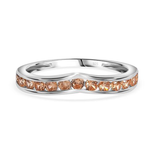 LUSTRO STELLA Champagner Zirkonia Ring image number 0