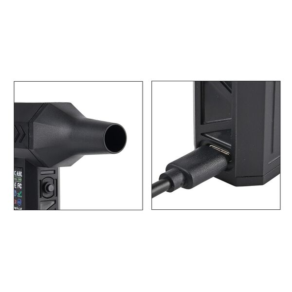 Handstaubsauger mit Bürstenmotor und Zubehör-Set, Schwarz image number 8