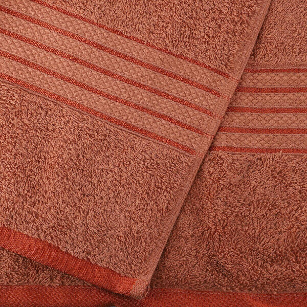 100% &Auml;gyptische Baumwolle XXL Badetuch, Gr&ouml;&szlig;e 90x165 cm, Kupferfarbe image number 5