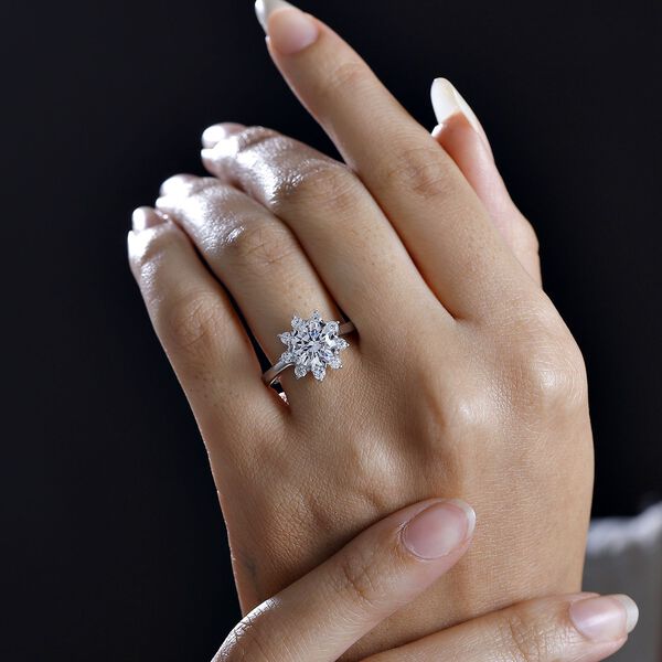 J Francis gefertigt mit SWAROVSKI- Swarovski Zirkonia Ring image number 3