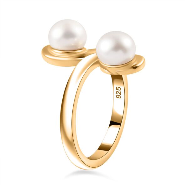 Süßwasserperlen Ring - 3,29 ct. image number 5