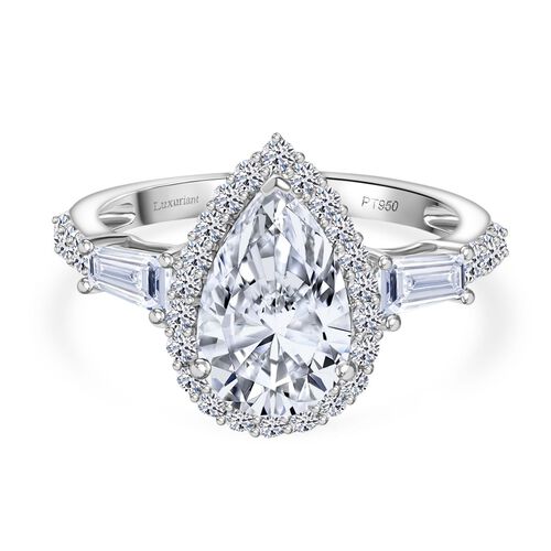 LUXURIANT DIAMOND-  IGI zertifizierter VS-EF Labor Diamant Ring in 950 Platin - 3 ct, image number 0