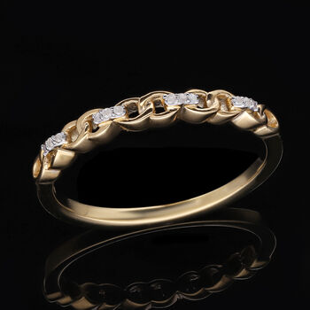 Sleek Diamant Ring