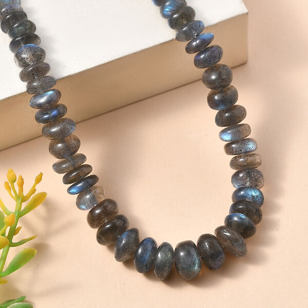 D'Joy AAA Labradorit 45cm Halskette - 150 ct. image number 2