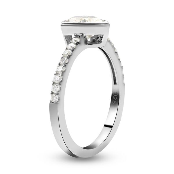 Moissanit-Ring - 1,39 ct. image number 5