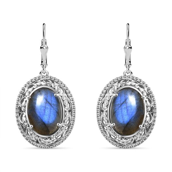 Labradorit Ohrringe - 12,71 ct.