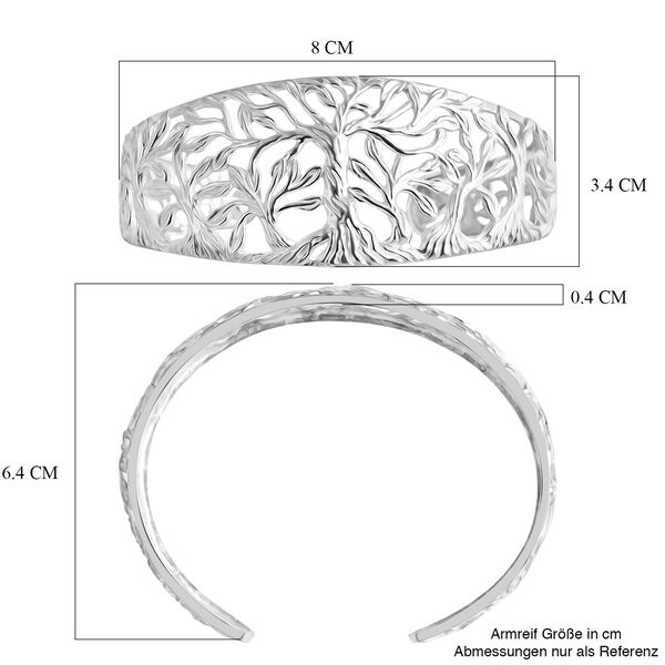Royal Bali - 925 Silber Armreif ca. 19 cm ca. 27,70g image number 6