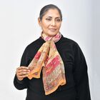 Geschmeidiger Luxuriöser 100% Seiden-Schal, 50 x 160 cm, Kamel