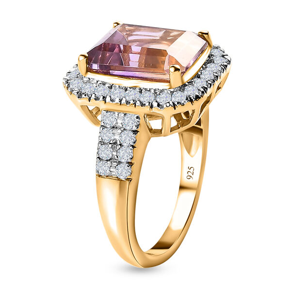 AAA Ametrin und Zirkon Ring - 5,73 ct. image number 5