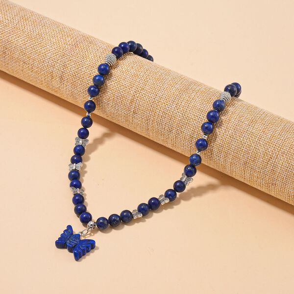 Lapislazuli Halskette, 45 cm - 235 ct. image number 2