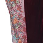 TAMSY Kimono aus Samt mit Blumenstickerei, Einheitsgröße Burgunderrot image number 4