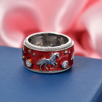 LUXURIANT DIAMOND - Lab Grown Diamant SI-GH Ring 925 Silber rhodiniert (Gr&ouml;&szlig;e 17.00)