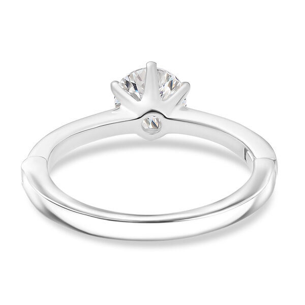 D'Joy Moissanit Ring, 925 Silber platiniert - 0,99 ct. image number 6