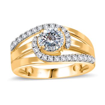 Moissanit Ring - 1,12 ct.