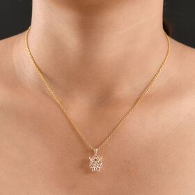 Anh&auml;nger im Panther-Design in 375 Gold