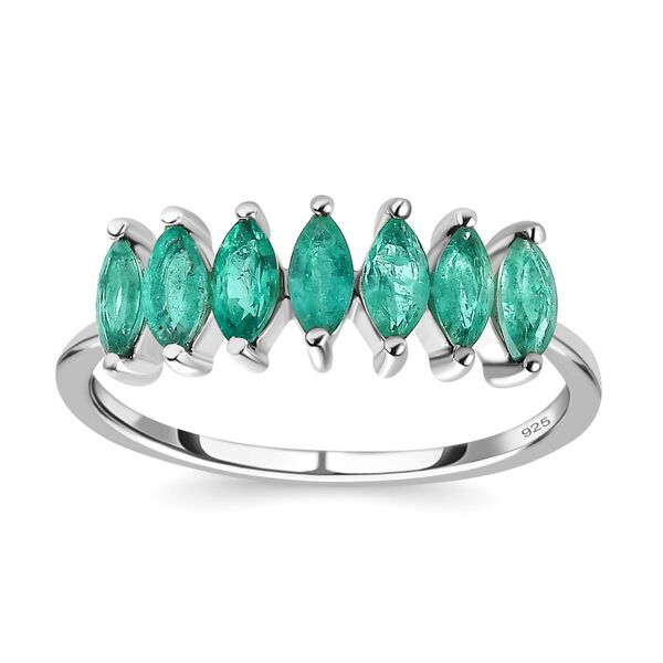 AA Smaragd Ring - 0,98 ct. image number 4