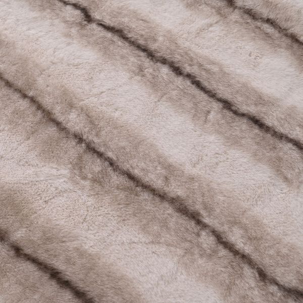 Kuscheldecke in Pelzoptik, doppellagig und wendbar, 150x200 cm, Weiß image number 1