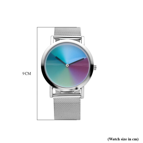 Genoa - minimalistische Uhr mit Farbverlauf, wasserdicht, japanisches Uhrwerk, Mehrfarbig image number 7