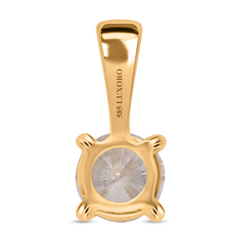 IGI zertifizierter SI GH Labor-Diamant-Solitär-Anhänger - 0,50 ct. image number 5