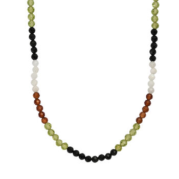 D'Joy Multi-Edelstein 45+5cm Halskette - 30 ct.