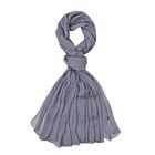 LA MAREY 100% Maulbeerseide Seidenschal, 100 x 180vcm, grau