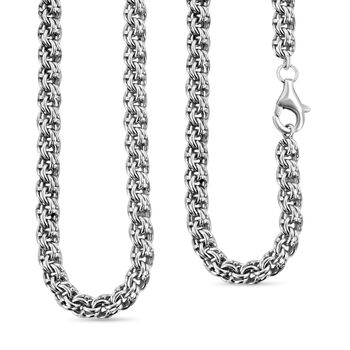 Royal Bali - 925 Silber Halskette, ca. 50 cm, ca. 35,00g