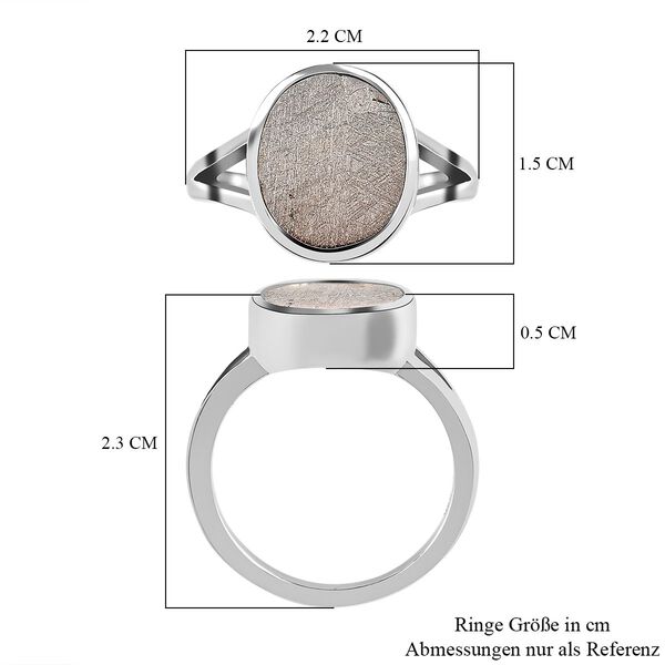 Meteorit Ring - 8,74 ct. image number 7