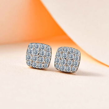 Moissanit Ohrringe - 0,38 ct.