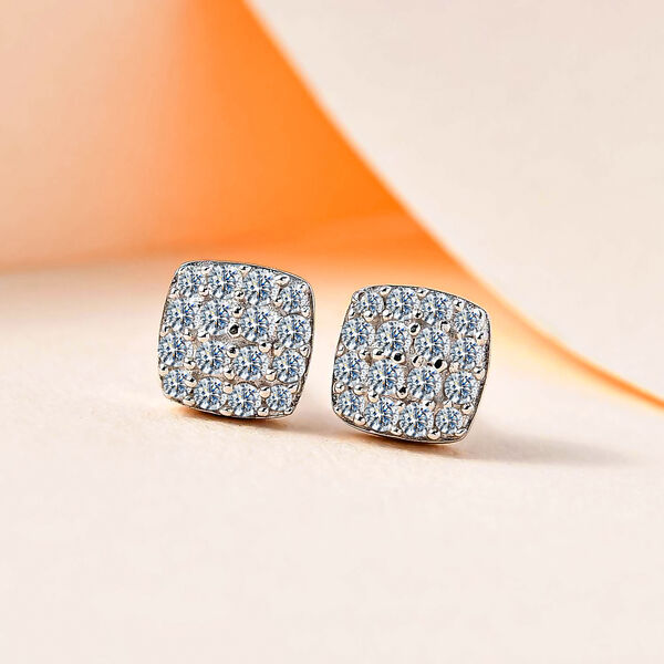 Moissanit Ohrringe - 0,38 ct. image number 2