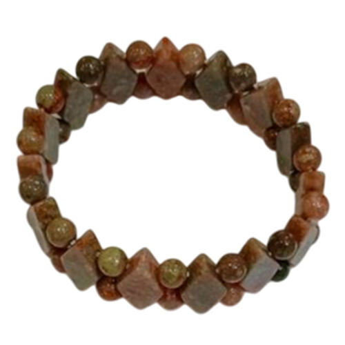 Herbstjaspis Armband Flexibel ca. 162,50 ct. image number 0